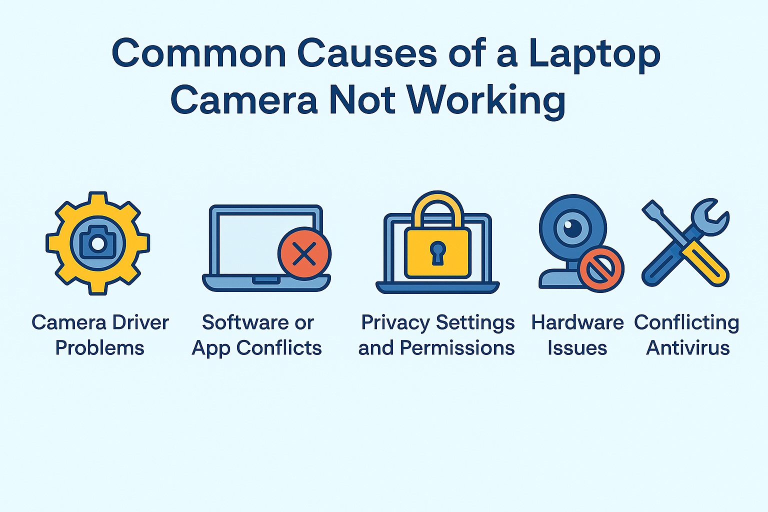 Camera Laptop Problem Laptop Camera Not Working: Troubleshooting Tips and Solutions