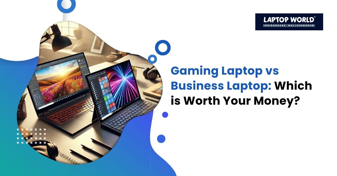 gaming laptop vs business laptop